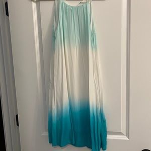 Ombré blue dress